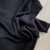 200gsm black lyocell linen nylon twill, by metre