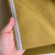 197gsm mustard linen cotton canvas, by metre