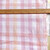 210gsm checked cotton linen double cloth, by metre