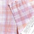 210gsm checked cotton linen double cloth, by metre