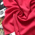 132gsm red rayon linen challis, by metre