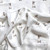 PREVIEW 149gsm dog print viscose satin, by metre