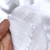 128gsm white rayon slub, by metre
