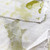 145gsm chartreuse floral rayon linen challis, by metre
