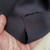145gsm black rayon linen challis, by metre