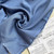162gsm dusty blue viscose blend, by piece