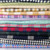 135gsm brown check puffy double gauze, by metre