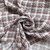 100gsm plaid print lyocell seersucker, by metre