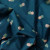 127gsm teal pineapple cotton, by piece