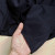 Dark navy mercerised cotton jersey 144gsm, last 1.15m