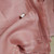 76gsm peachy-pink ramie, by metre
