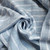 149gsm striped dusty sky linen, last 0.95m