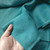 106gsm turquoise linen, last 1m