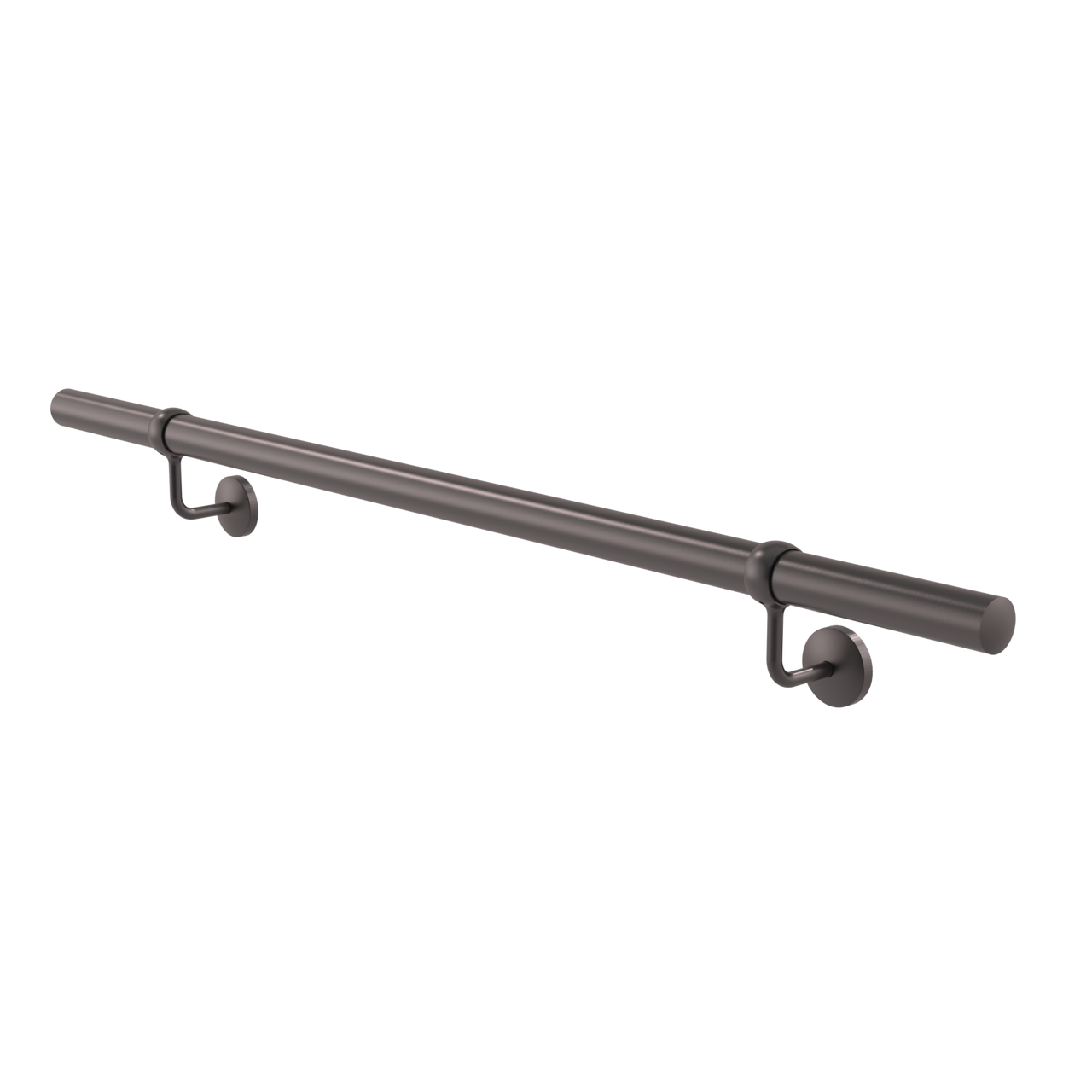 Matt Gunmetal Stair Handrail Kit 1.2M X 40mm