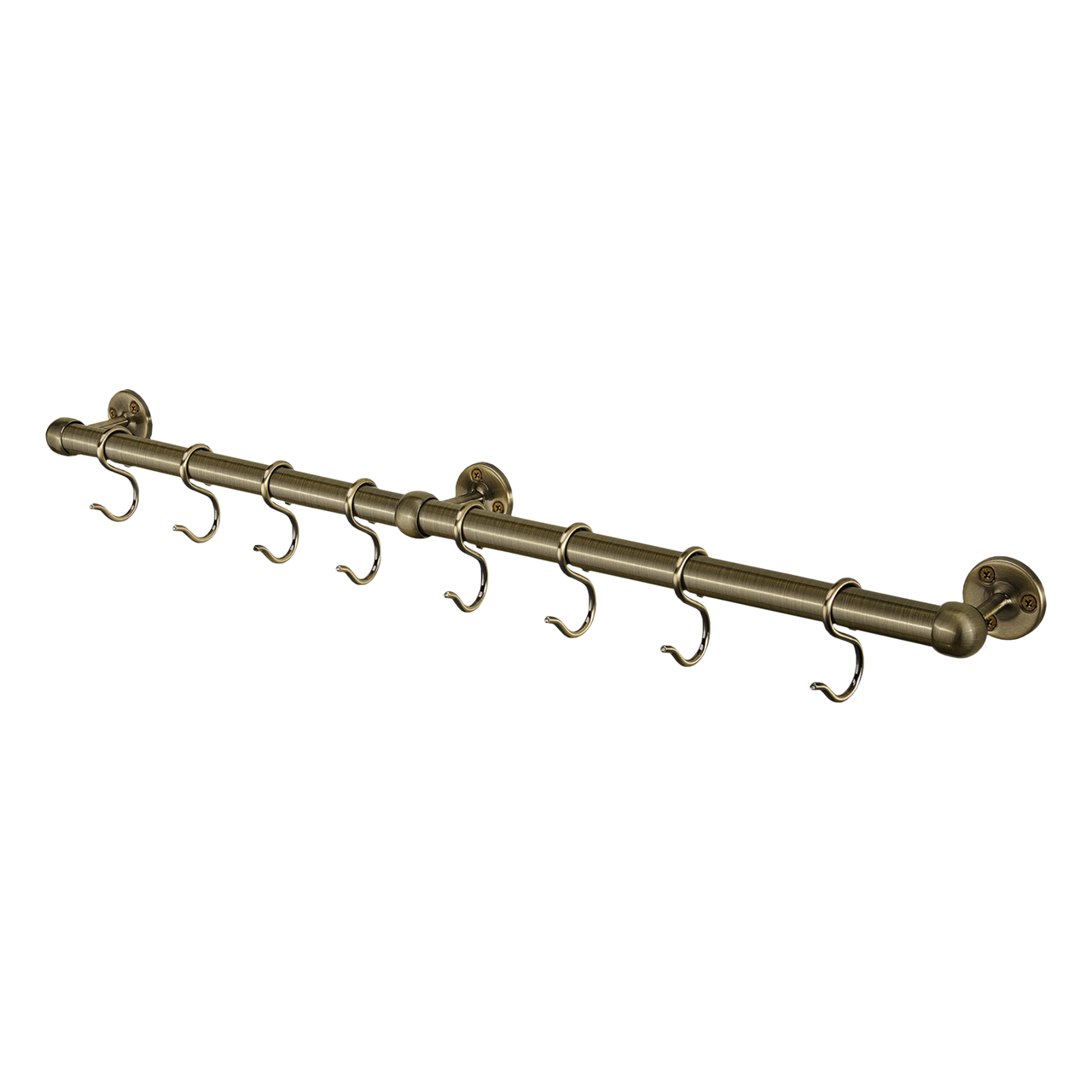 Utensil Rail Kit 19mm X 1000mm Antique Brass