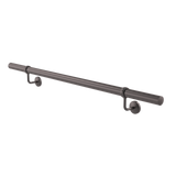 Matt Gunmetal Stair Handrail Kit 1.2M X 40mm