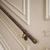 Wood Handrail Kit 3.6m x 40mm Ebony & Antique Copper Bracket