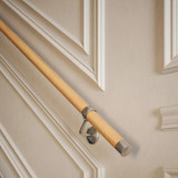 Wooden Handrail Kit 3.6m x 40mm Red Oak & Stainless Steel