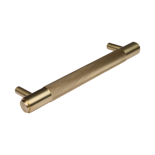 Cabinet Handle Knurled (25Cm X 20mm) - Brass