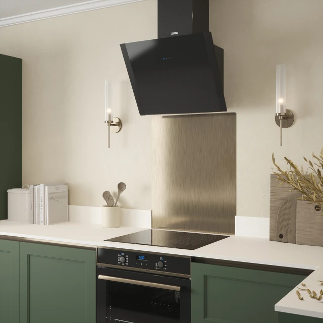 Antique Brass Kitchen Splashback - Self Adhesive 600 x 750mm