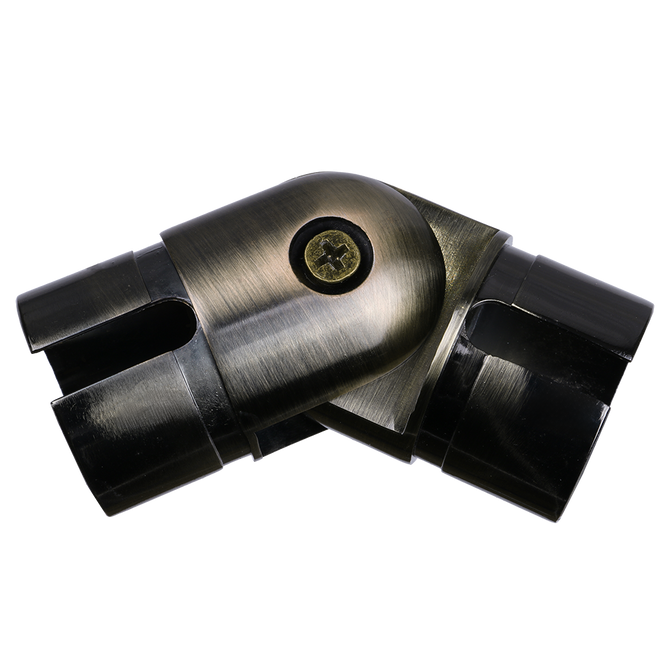 135 Degree Elbow Bracket Antique Brass