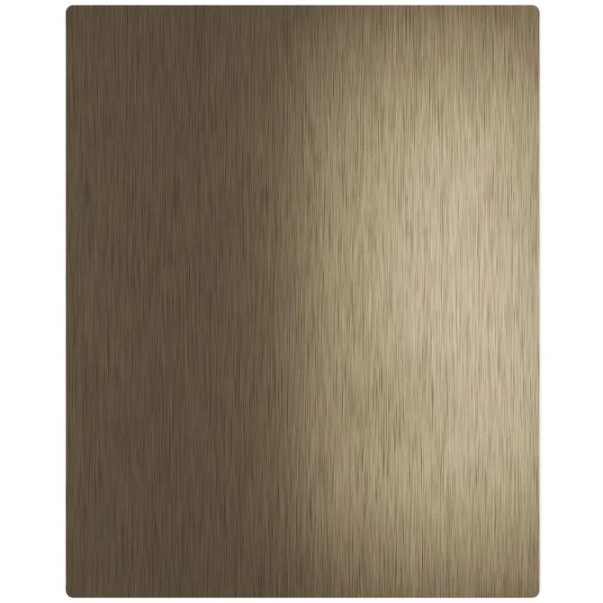 Antique Brass Kitchen Splashback - Self Adhesive 600 x 750mm