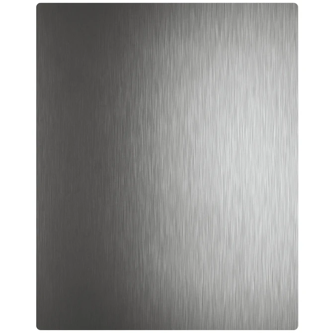 Silver Kitchen Splashback - Self Adhesive 600 x 750mm
