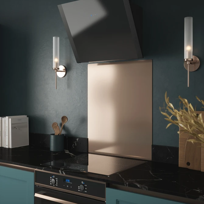 Copper Kitchen Splashback - Self Adhesive 600 x 750mm