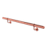 Polished Copper Handrail - Stair Handrail Kit 1.2M X 40mm