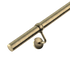 Handrail LS 3.6m x 40mm Antique Brass
