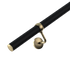Handrail Kit 2.4m x 40mm Matt Black & Antique Brass Bracket
