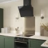Antique Brass Kitchen Splashback - Self Adhesive 600 x 750mm