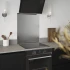 Silver Kitchen Splashback - Self Adhesive 600 x 750mm