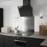 Silver Kitchen Splashback - Self Adhesive 600 x 750mm