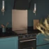 Copper Kitchen Splashback - Self Adhesive 600 x 750mm