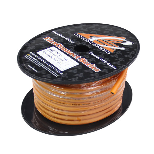 FlexConnect OFC 4 Gauge ORANGE (100FT Spool) FlexConnect OFC 4 Gauge ORANGE (100FT Spool)