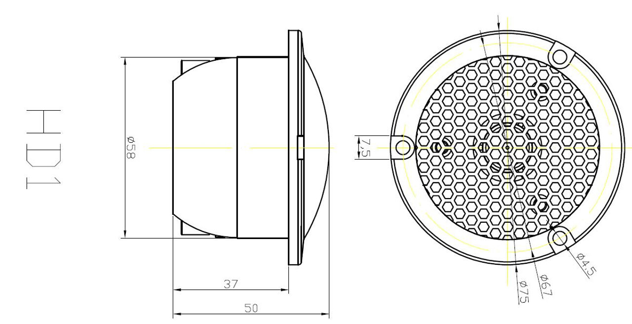 CRESCENDO AUDIO | HD-1 SUPERTWEETER - Crescendo Audio