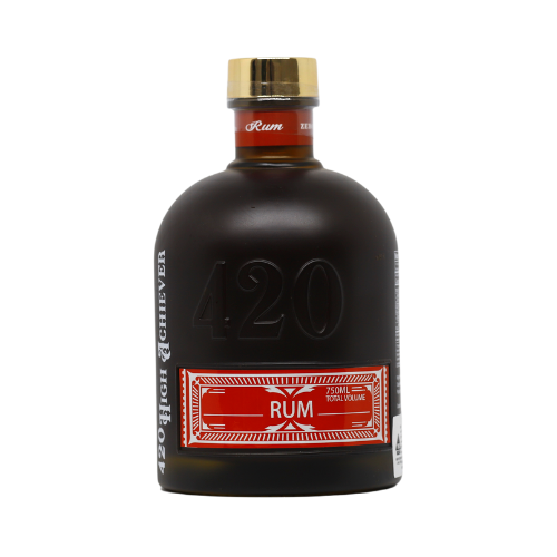 Rum - 750ml - 375mg D9 Bottle - High Achiever