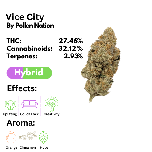 Pollen Nation Cultivation - Bulk Flower - Vice City