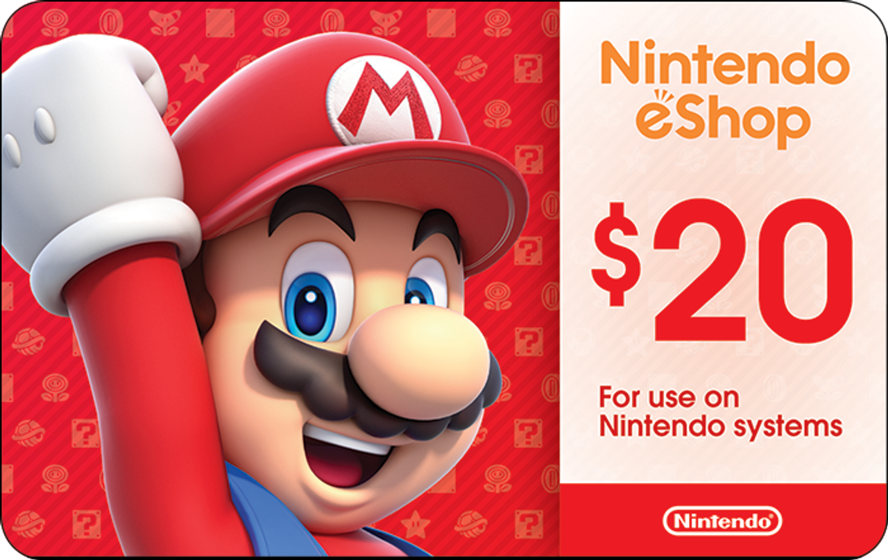 nintendo eshop code font