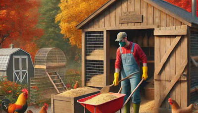 ​Fall Chicken Coop Cleaning