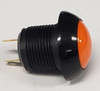 push button, otto, latching, on off, maintained, orange flush button, solder terminals, P9M-111123