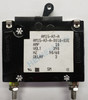 Eaton Heinemann circuit breaker, AM1S series, single pole, 10 amps, stud mount, AM1S-A3-A-0010-02E