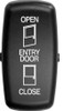 open close door actuator, l series, rocker switch cap, bus switch, laser etched, ll3aa