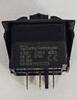 V8B1S00B Carling V Series Rocker Switch, (On)-Off-(On)