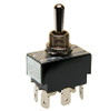 toggle switch, double pole, on - off - momentary on, quick connect terminals, 1244-q/20, 0121-0015, 07-1918, 56026610, 6gm5b-73, 7300103, 7568k4, 95005, ts-1244-q