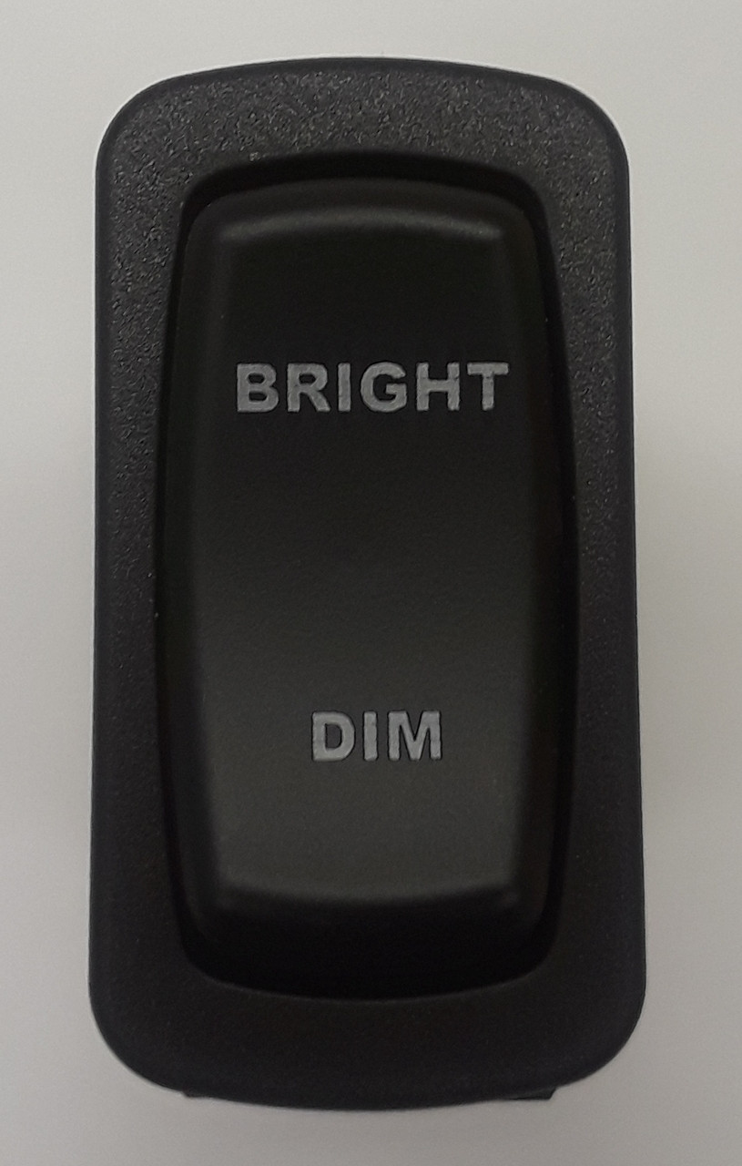 L18D1CHH1-3AAFE-1FC Double Momentary Rocker Switch with 2 Green Leds ...