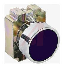 2AF2 Altech 22 mm Push Button Operator, Flush Black Button with Bracket