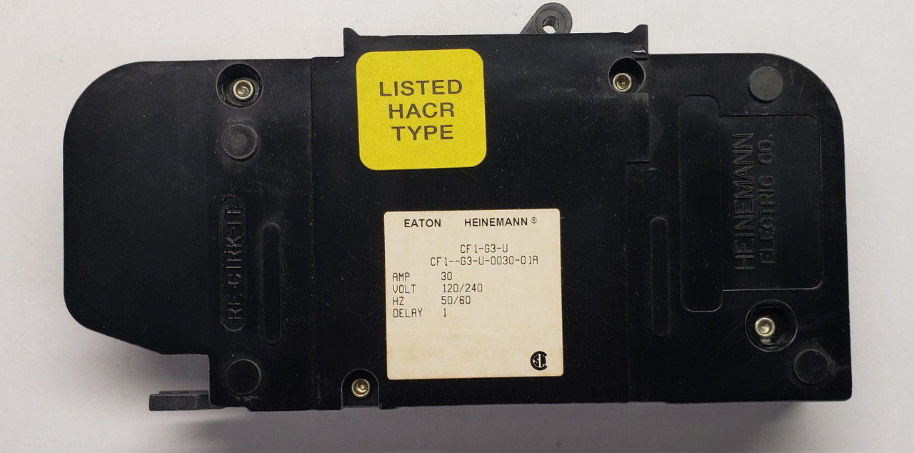 Cf1 G3 U 0030 01a Heinemann 30 Amp Single Pole Circuit Breaker