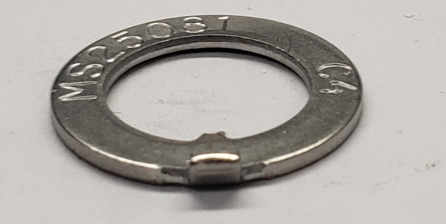 297615 Eaton Zinc Plated Locking Ring for Toggle Switches